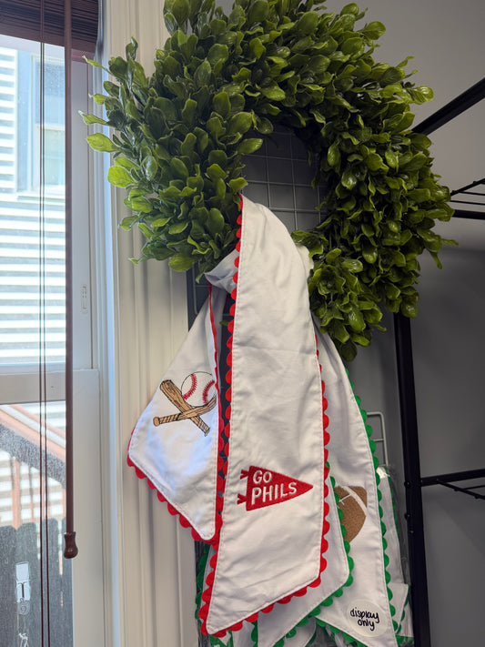 Go Phils Wreath Sash