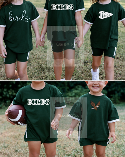 Varsity Kids Collection-Biker Short Set