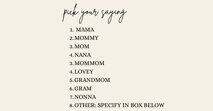Mama Keepsake Crewneck