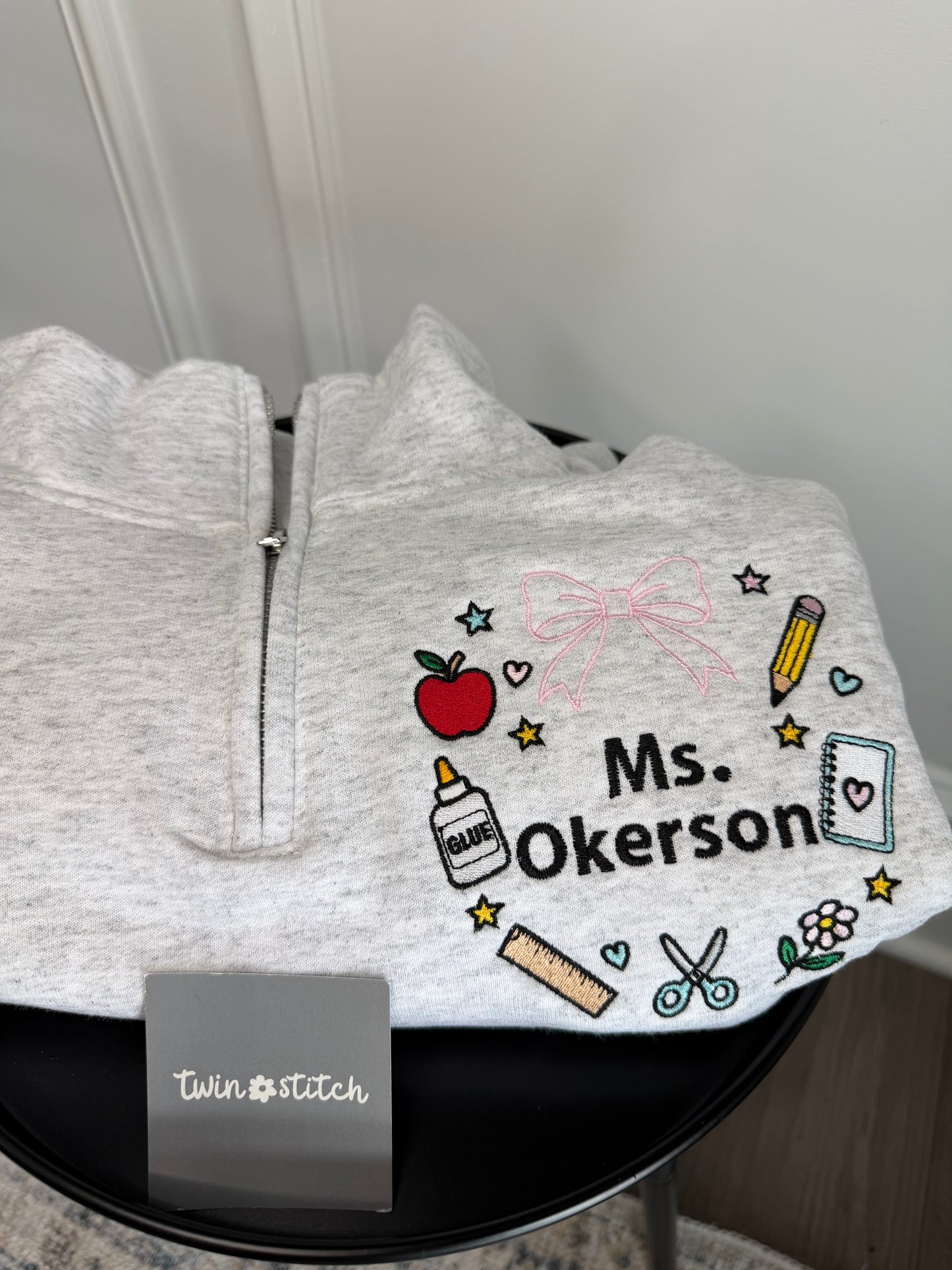 Back to School Teacher Quarter Zip
