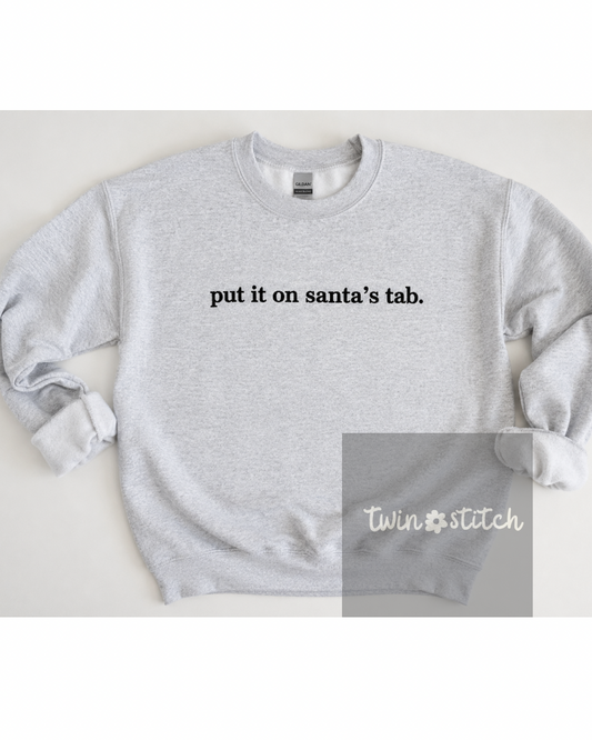 Santa’s Tab