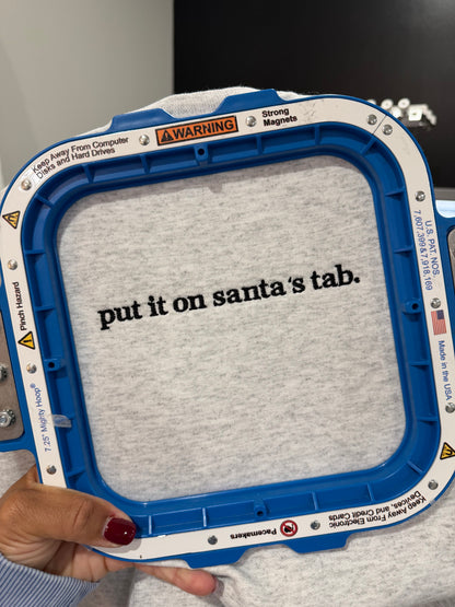 Santa’s Tab