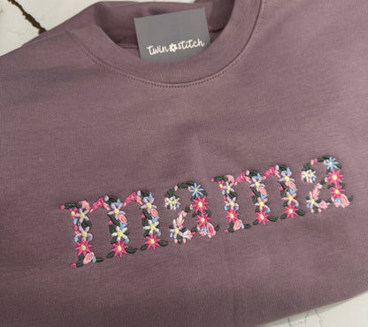Mama Floral Crewneck