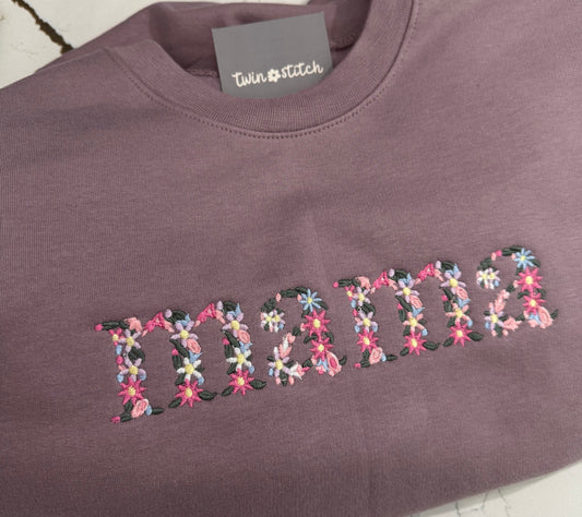 Mama Floral Crewneck