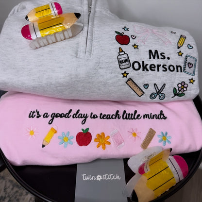 Back to School Teacher Quarter Zip