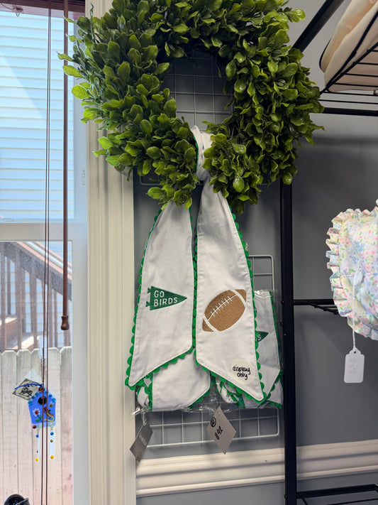 Go Birds Wreath Sash