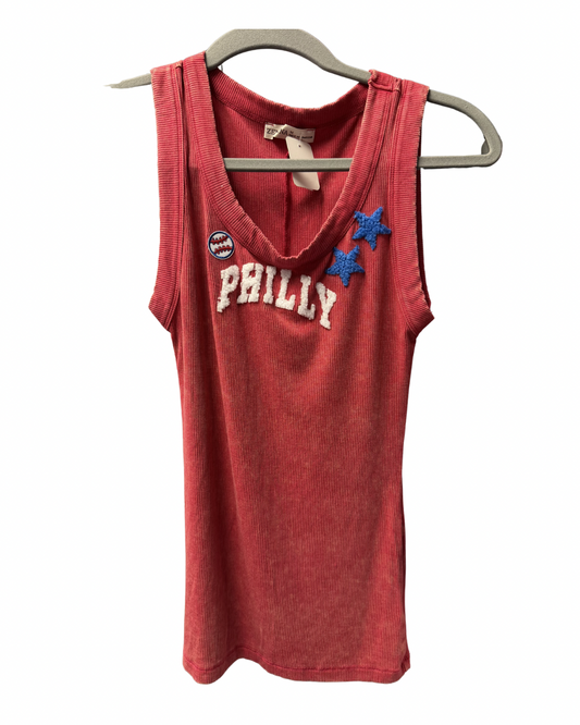 Vintage Red Philly Tank