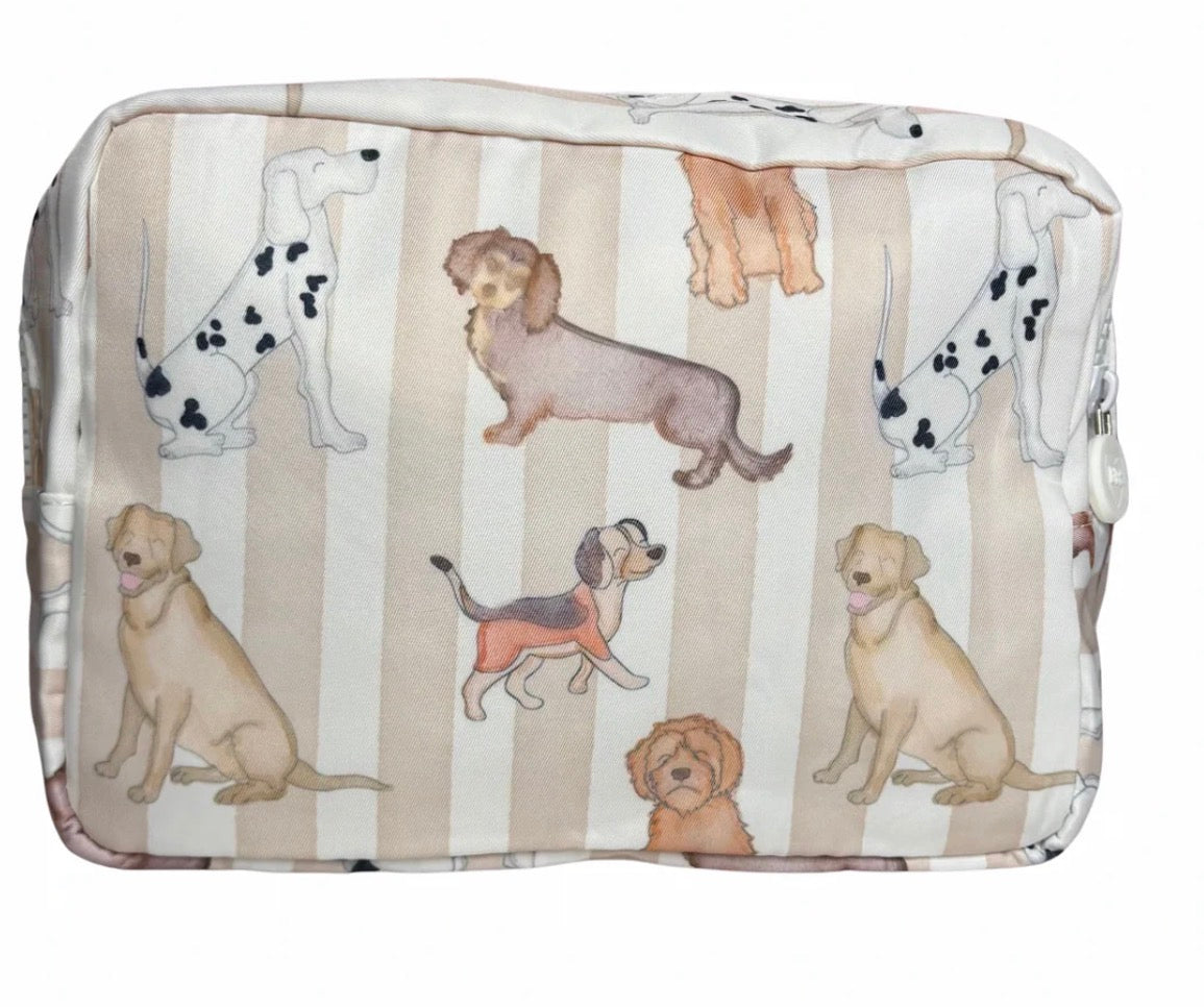 Personalized Everything Pouch | Custom Embroidered Zipper Bag