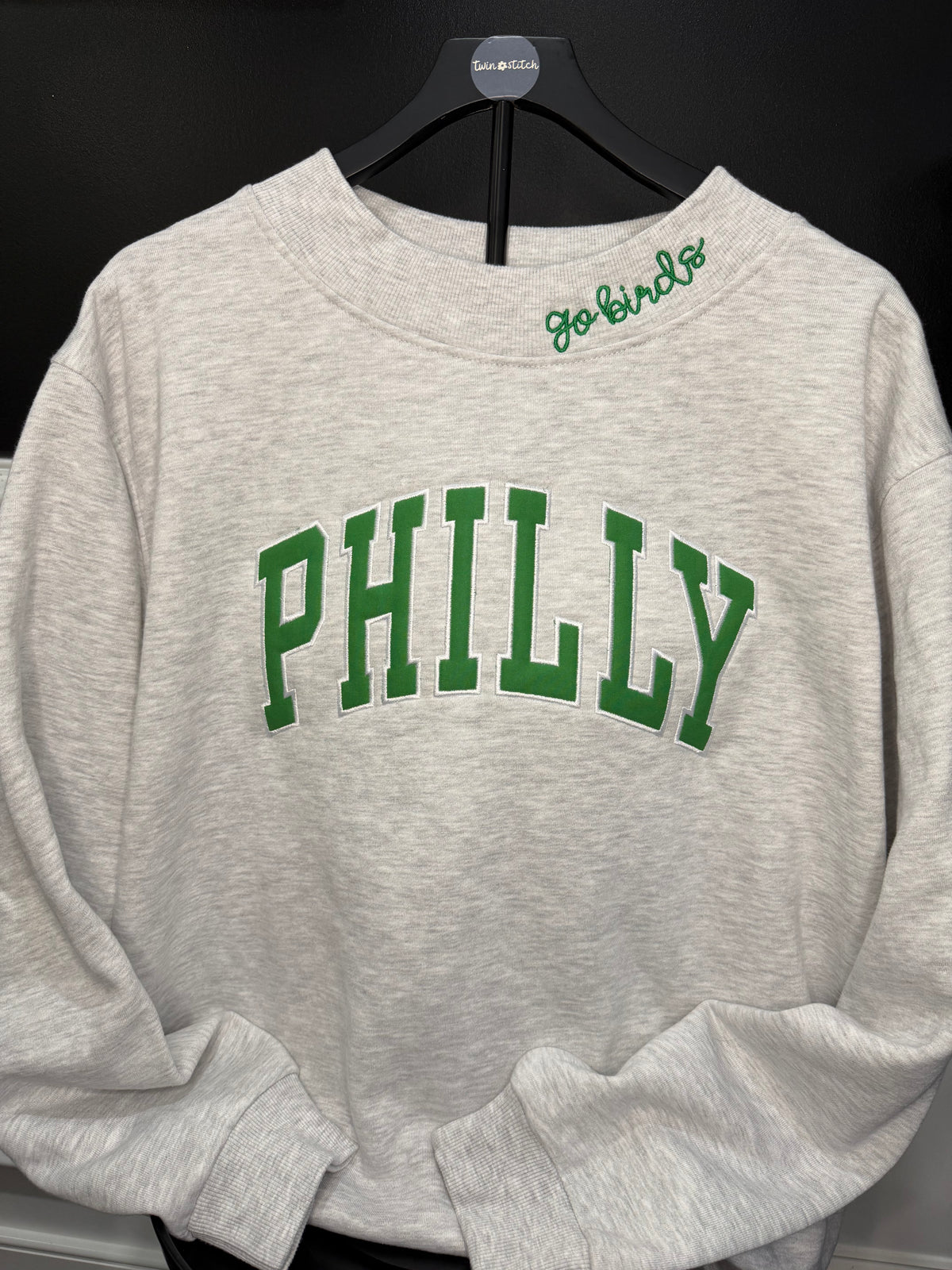 PHILLY mockneck (birds neck)