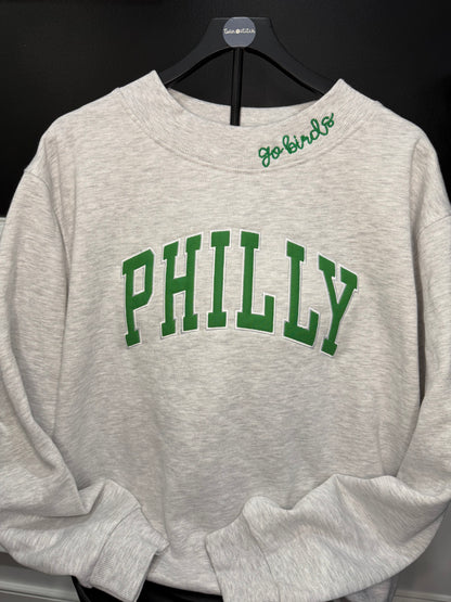 PHILLY mockneck (birds neck)