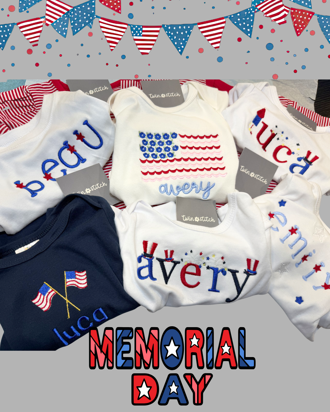 Memorial Day Pre-Order - Boys