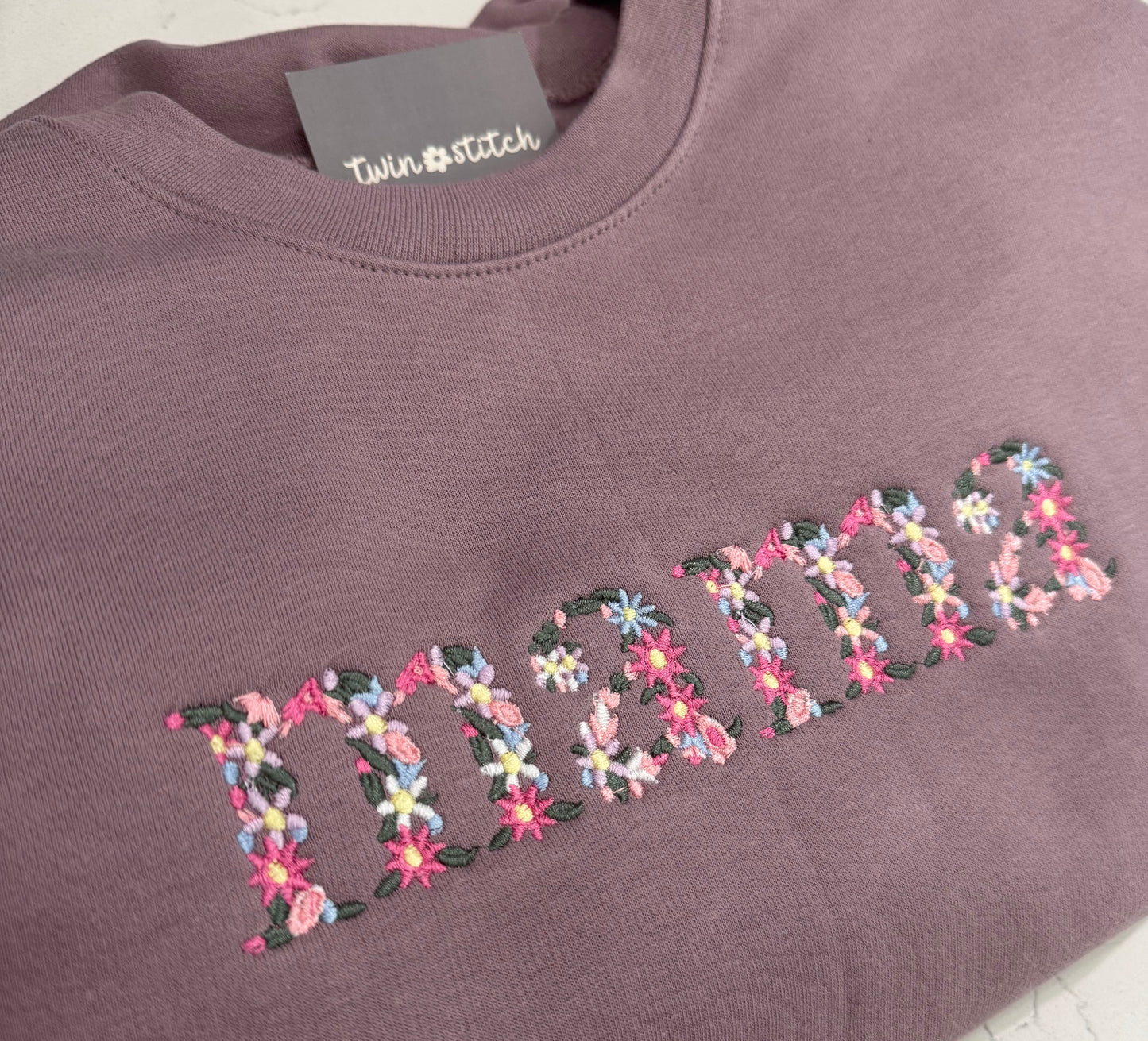 Mama Floral Crewneck