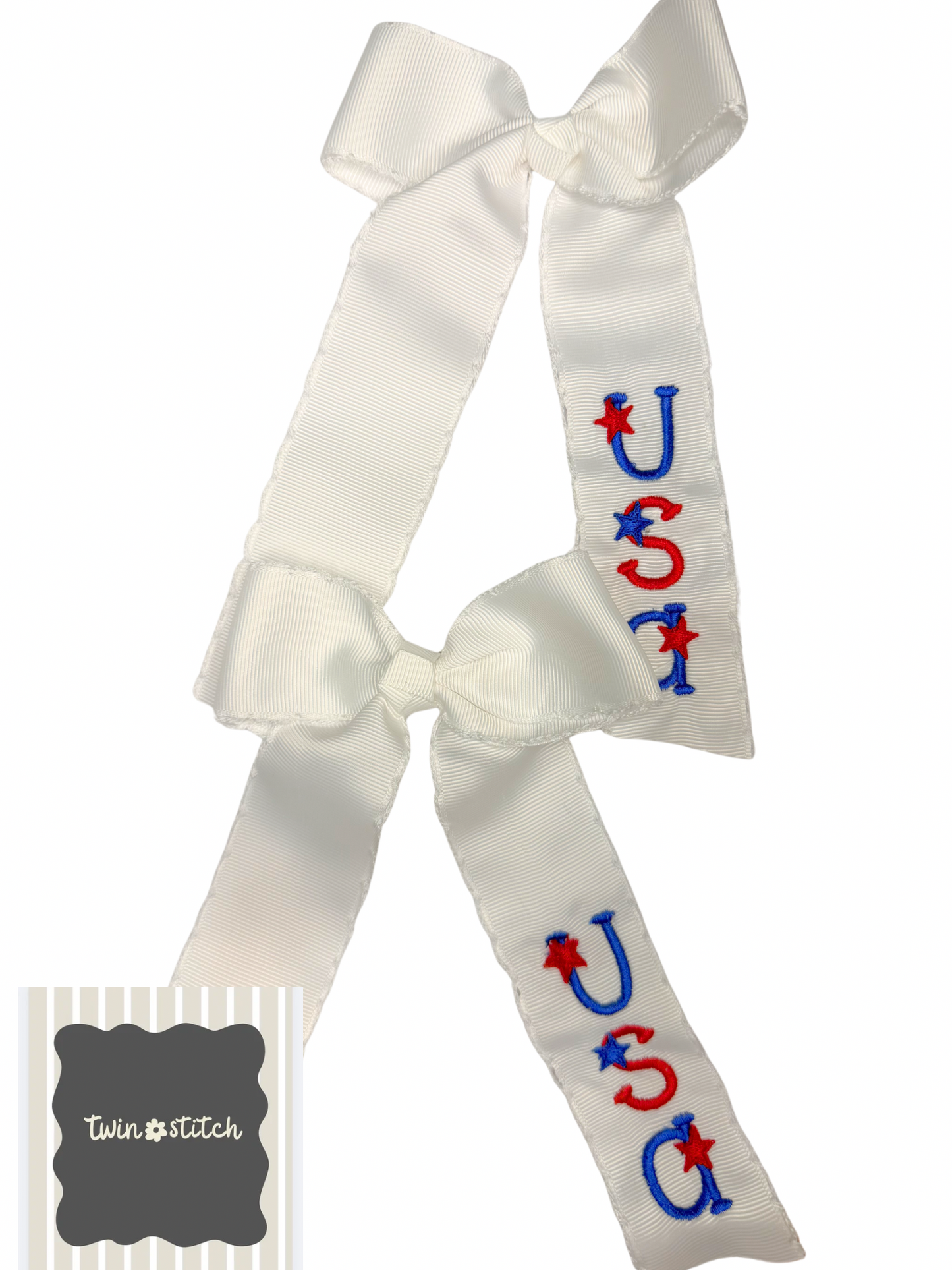 USA Baby Girl Hair Bow 🇺🇸🎀