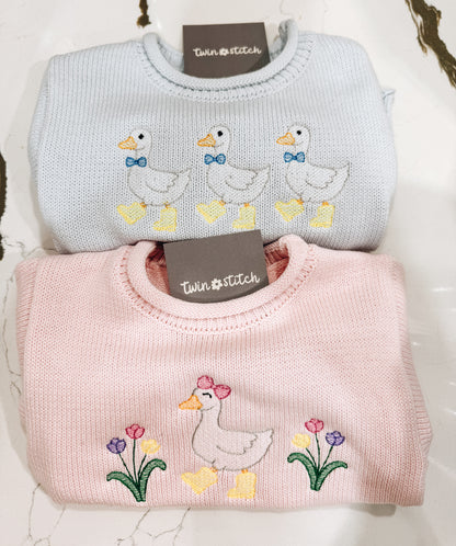 Ducks in Boots Sweater