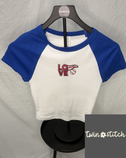 LOVE Baseball Tee