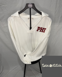 PHI Collared Long Sleeve